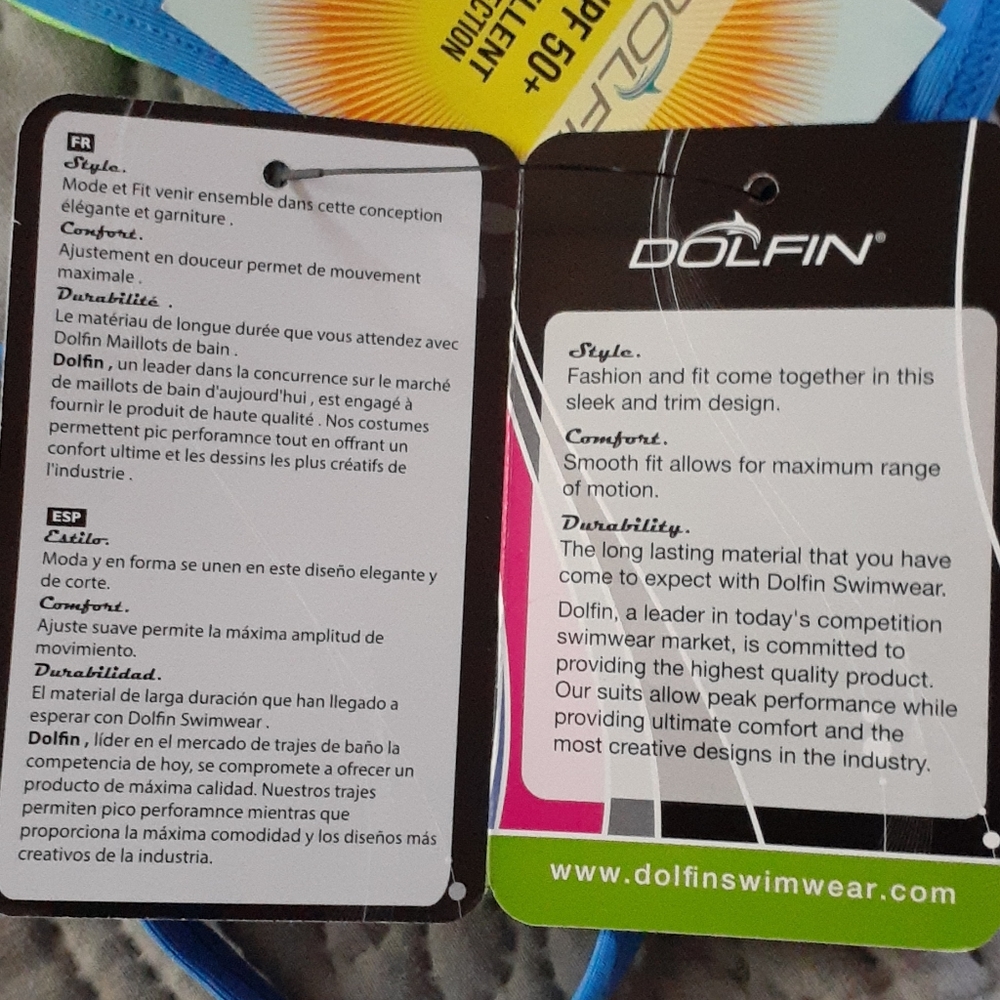 NWT Dolfin bikini top - Picture 4 of 6